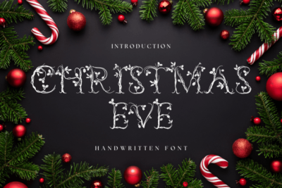 Christmas Eve Font