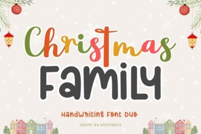 Christmas Family Font