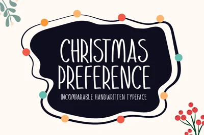Christmas Preference Typeface