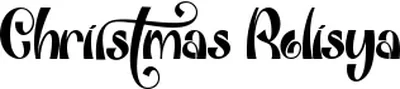 Christmas Rolisya Font