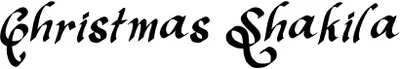 Christmas Shakila Font