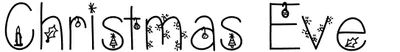 Christmaseve Font