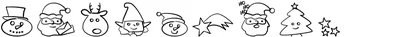 Christmaspeopleding Font