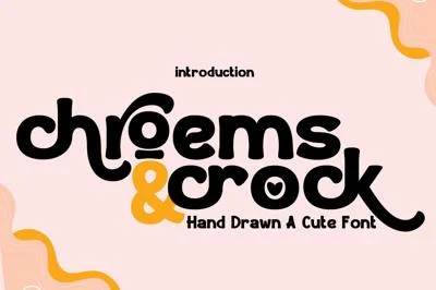 chroems and crock Font