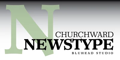 Churchward Newstype Font