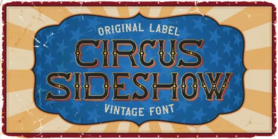 Circus Sideshow Font