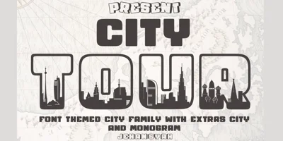 City Tour Font