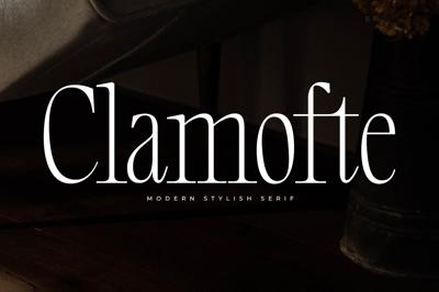 Clamofte Modern Stylish Serif Free Download