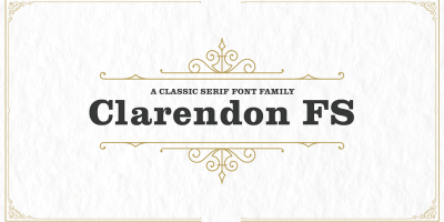 Clarendon FS Font