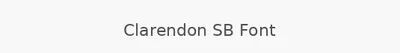 Clarendon SB Font