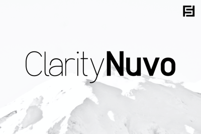 Clarity Nuvo - Clean Modern Typeface Free Download