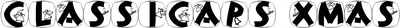 Classicaps Xmas Font