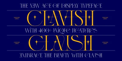 Clavish Font