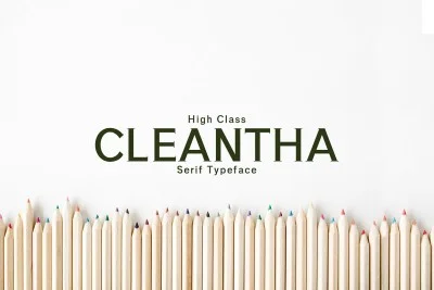 Cleantha Serif 5 Font Family Pack