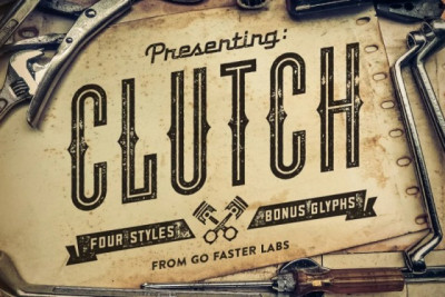 Clutch Font Family Bonus Icons