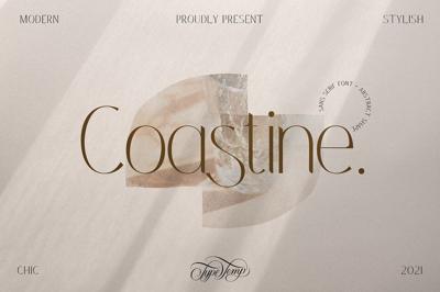 Coastine - Chic Modern Font Free Download