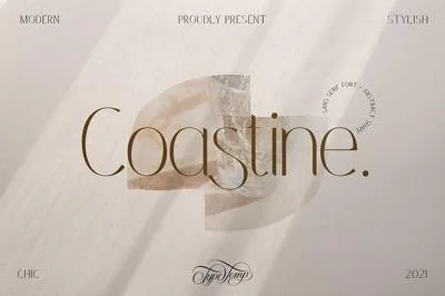 Coastine - Chic Modern Font