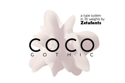 Coco Gothic - 36 fonts Free Download