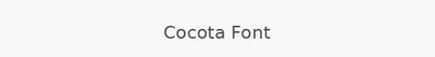 Cocota Font