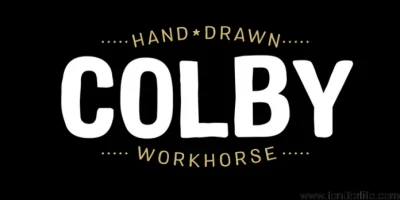 Colby Font Family Free Download