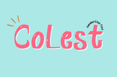 Colest font Free Download