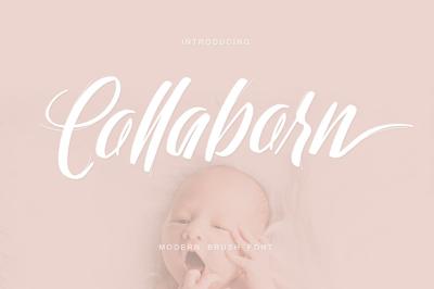 Collaborn - Modern Brush Fonts Free Download