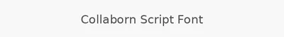 Collaborn Script Font