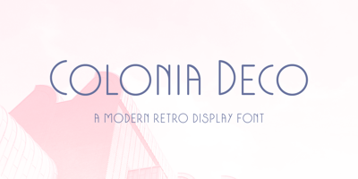 Colonia Deco Free Download