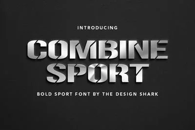 Combine Sport Typeface