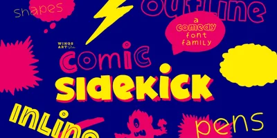 Comic Sidekick Font