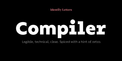 Compiler Font