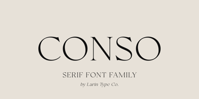 Conso Serif Free Download