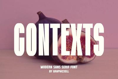 Contexts Sans Serif Font Free Download