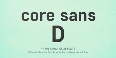 Core Sans D Free Download