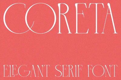 Coreta Font