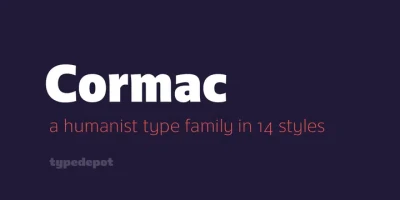 Cormac Font Free Download
