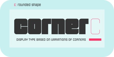 Corner C Font