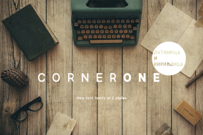 CornerOne Font