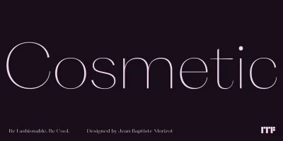 Cosmetic Font