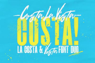 Costa La Vista Font Free Download