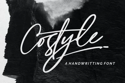 Costyle - A Handriwtten Font
