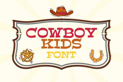 Cowboy Kids Font Free Download