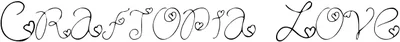 Craftopia Love Font
