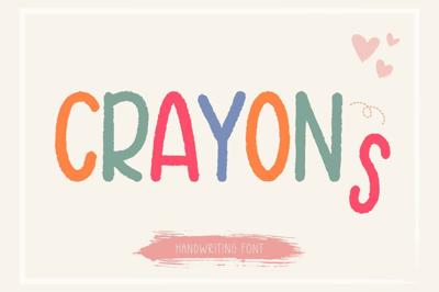 Crayons Font | Handwriting Font Free Download