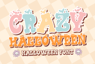 Crazy Halloween is a Halloween Font