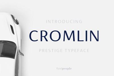 Cromlin font family by FontPeople Free Download