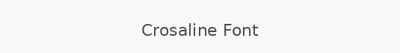 Crosaline Font