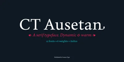 CT Ausetan Font