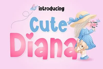 Cute Diana Fonts