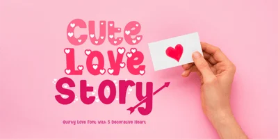 Cute Love Story Font